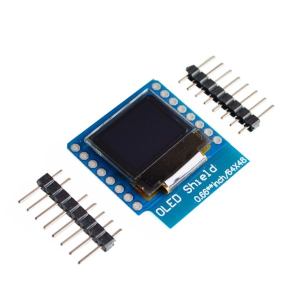 Wemos D1 Mini - 0.66 inch OLED LED LCD Dispaly