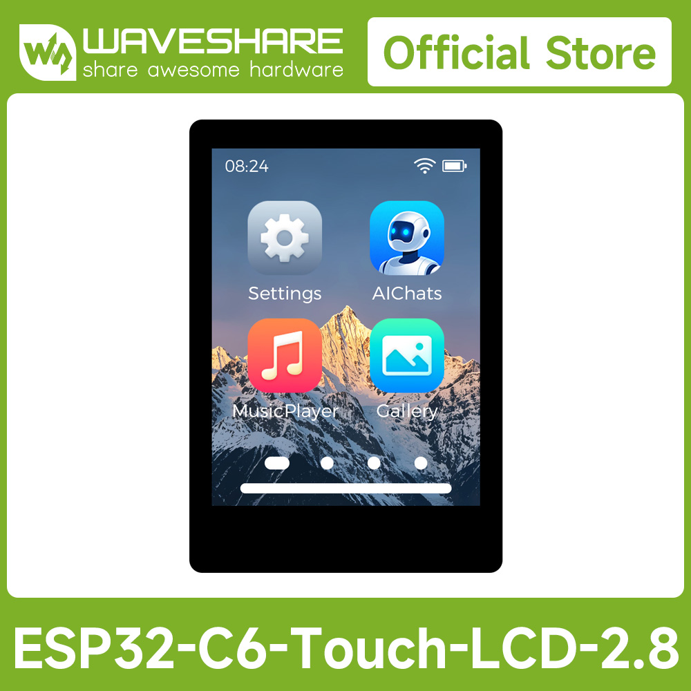 Waveshare ESP32-C6 2.8inch IPS - Doit Esp32 评论和价格