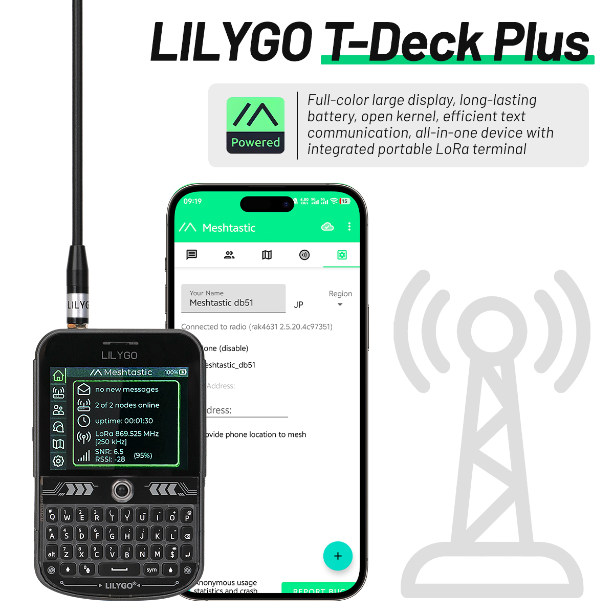 LILYGO T-Deck Plus Lora Mesh R - Ttgo T Watch 评论和价格