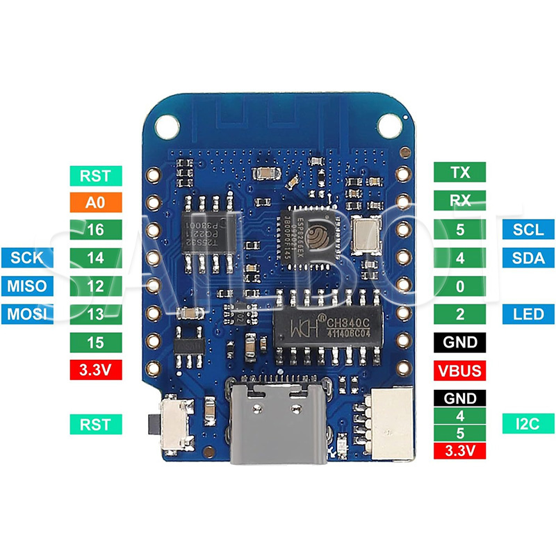 1-10PCS WeMos D1 Mini ESP8266  - Wemos D1 Mini 评论和价格
