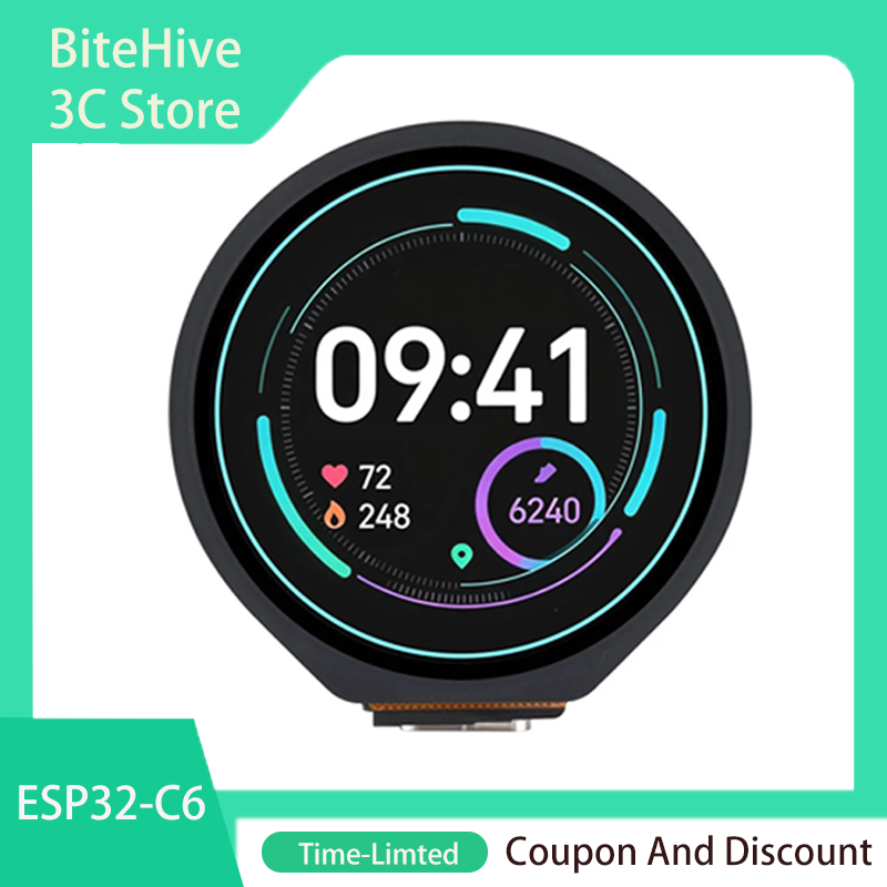 Waveshare ESP32-C6 1.28 Inch L - Waveshare Esp32 评论和价格