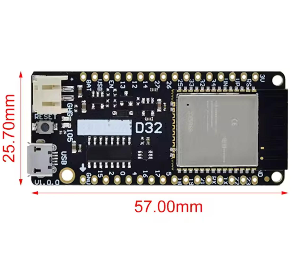 GREATZT LOLIN D32 V1.0.0 - wif - Lolin D32 评论和价格