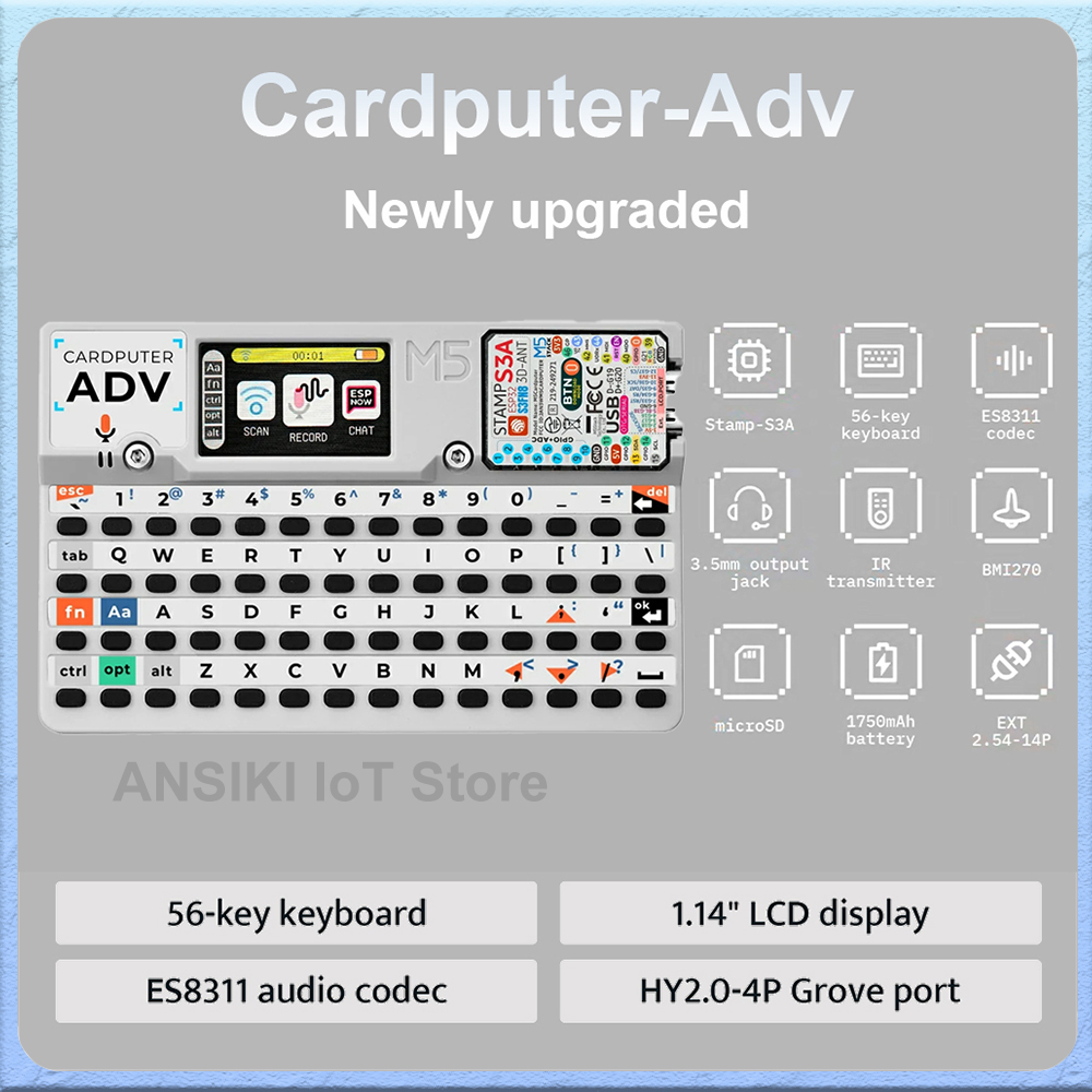 M5Stack Cardputer-Adv Programm - M5Stack 评论和价格