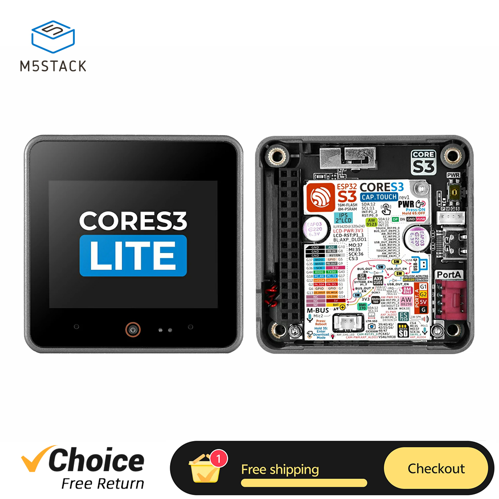 M5Stack CoreS3 Lite Programmab - Doit Esp32 评论和价格