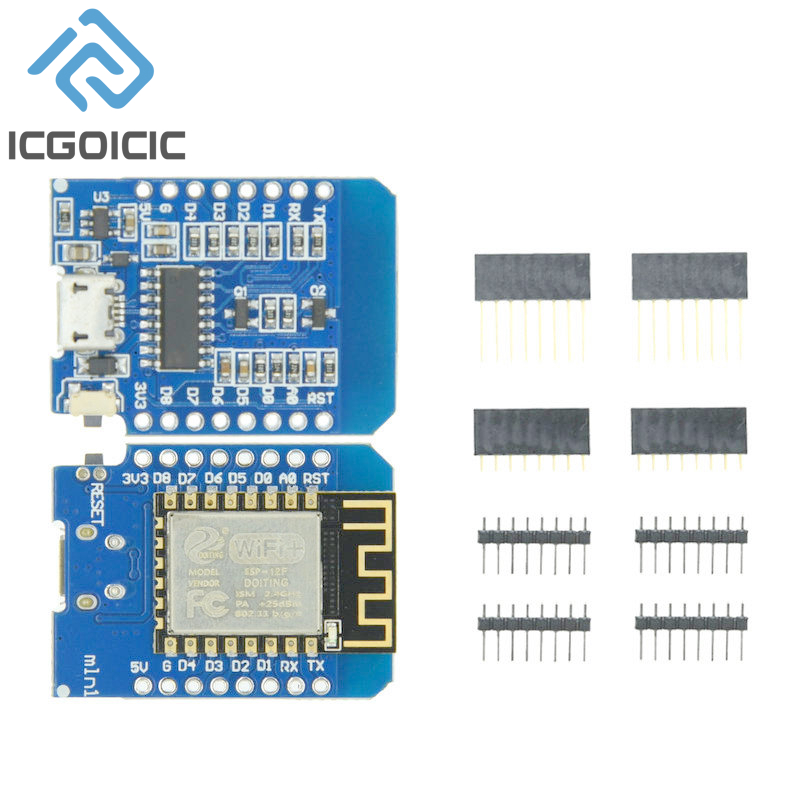 D1 Mini-Mini NodeMcu 4M Bytes  - Wemos D1 Mini 评论和价格
