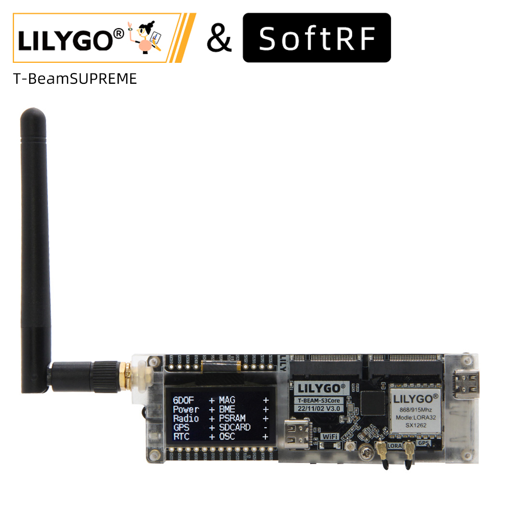 LILYGO® SoftRF T-Beam SUPREME  - Lolin S3 评论和价格